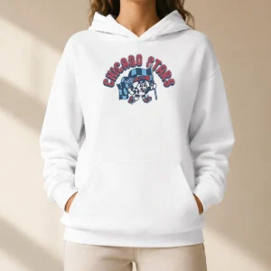 Pretty Good Kid'S Chicago Stars FC Soccer Player Blue Hoodie