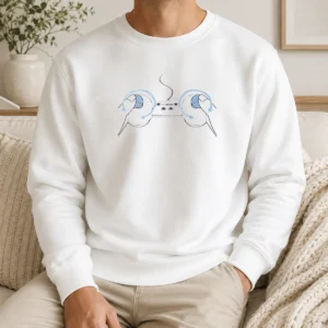 Nice Good Bitch Control Gaming Controller Joystick Rotation Gamer Sweater