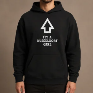Awesome I'M A Dusseldorf Girl AOP Hoodie