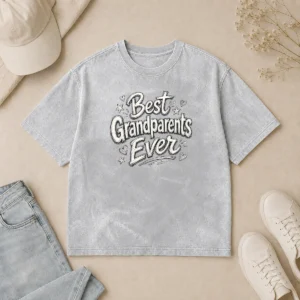 Hot Good Best Grandparents Ever Sketch For Grandparents Day Washed T-Shirt