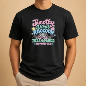 Original Jimothy Viral Raccoon Funny Trash Panda Kawaii