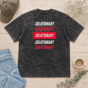 Awesome Good Solutionary Solutionary Solutionary Solutionary Solutionary Solutionary Washed T-Shirt