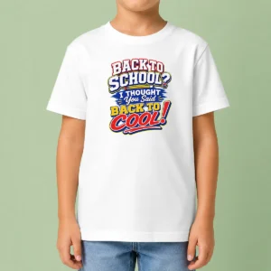 Nice Hot Back To School Typography With Cheeky Slogan Kids T-Shirt