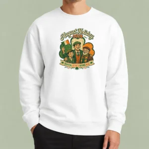 Awesome August Holiday Ireland Family Gratitude Vintage Sweater
