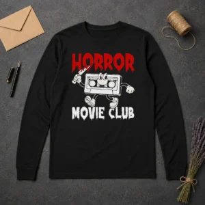 Premium Horror Movie Club Long Sleeve Shirt