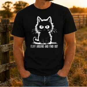 Nice Fluff Around And Find Out Cat