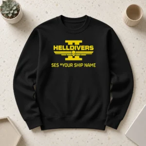 Nice Helldivers II See You Ship Name Shooting Game Sweater