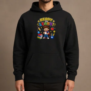 Good Back To School Ready To Learn Pixel Hoodie