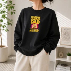 Awesome Perfect Dungeon Crawler Dad Sweater
