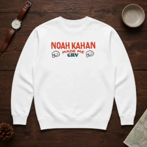 Premium Noah Kahan Made Me Cry Singer Songwriter Sweater