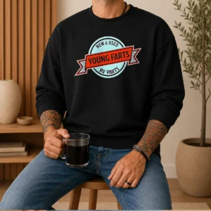 Original Young Farts New And Used RV Parts Sweater