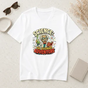 Good Science The Ultimate Adventure Retro Distressed V-Neck Shirt