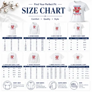 Size chart for Pretty Vanessa When God Made He Grinned And Said This'Ll Be Fun with measurements in inches and cm