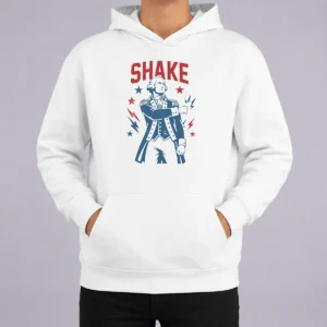 Funny Shake Ben Franklin Fourth Of July America 2026 Hoodie