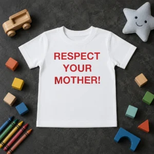 Happy Good Shania Twain Respect Your Mother Kids T-Shirt