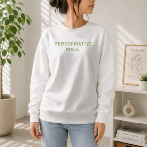 Original Performative Male Sweater