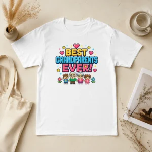 Funny Awesome Best Grandparents Ever Pixel For Family Love