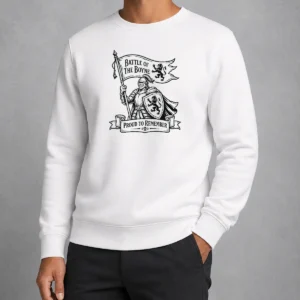 Pretty Happy Battle Of The Boyne Pride Line Art Sweater