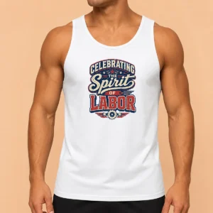 Top Funny Labour Day Vintage Celebrating The Spirit Of Labor Tank Top