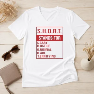 Premium Awesome Short Stands For Scary Hostile Original Rare Terrifying Shirt - Image 2