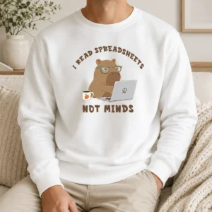 Funny I Read Spreadsheets Sweater
