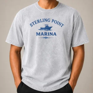 Premium Pretty Sterling Point Marina Ellis Washed T-Shirt