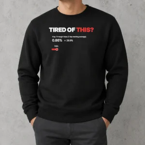 Nice Tired Of This Play Through Rate Analytics Dashboard Sweater