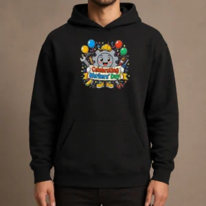 Funny Celebrating Workers Day Gear Anime For Labour Day Hoodie