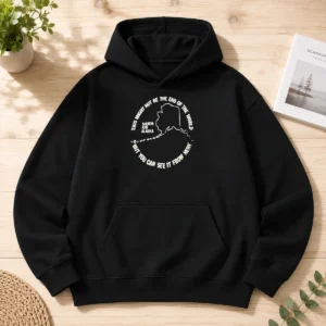 Original This Might Not Be The End Of The World But You Can See It From Here Shemya Afb Alaska Hoodie