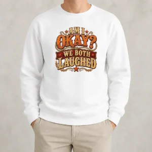 Hot Nice Halloween Coffee Quote Western Sweater