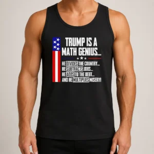 Top Trump Is A Math Genius Tank Top