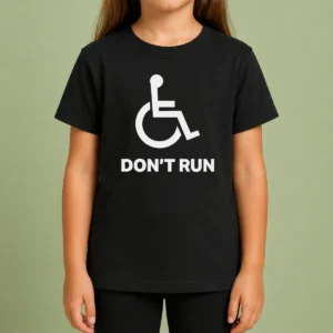 Pretty These Colors Don'T Run Disability Awareness Kids T-Shirt