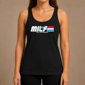 Hot M.I.L.F. Man I Love Fireworks Patriotic Holiday Tank Top