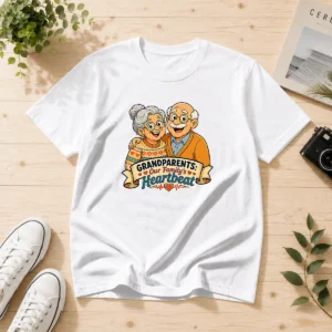 Pretty Grandparents Day Cartoon Honoring Family Heartbeat
