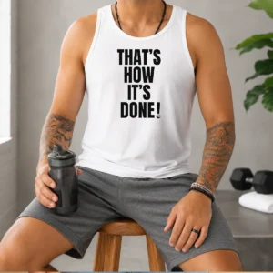 Pretty That'S How It'S Done Golf Quote Golfer Golfing Tank Top