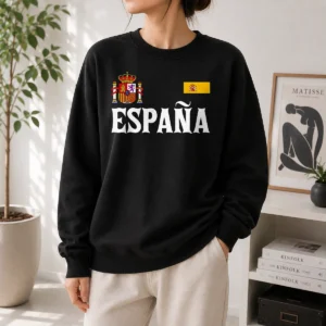 Original Espana Spain National Heritage Coat Of Arms Sweater
