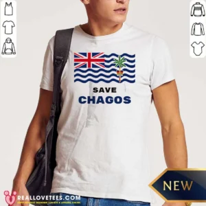 Good Save Chagos British Indian Ocean Territory Flag