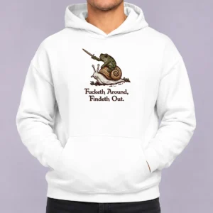 Premium Official Fucketh Around Geek Hoodie