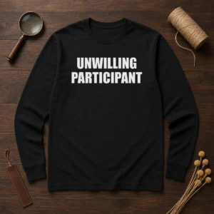 Funny Unwilling Participant Long Sleeve Shirt