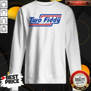Pretty Two Fiddy 1776 2026 Patriotic USA Independence Day Sweatshirt