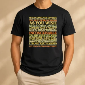 Happy Original The Princess Bride Movie Quotes Collage