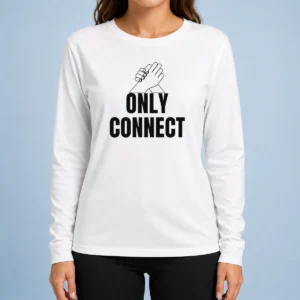 Hot Only Connect Arm Wrestling Hands Long Sleeve Shirt