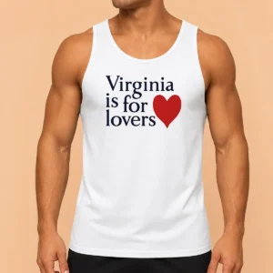 Awesome Hot Virginia Is For Lovers Tank Top