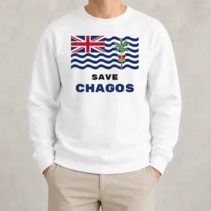 Official Save Chagos British Indian Ocean Territory Flag Sweater