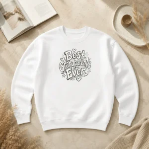 Nice Funny Best Grandparents Ever Sketch For Family Love Sweater