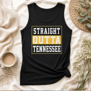 Top Straight Outta Tennessee Tank Top