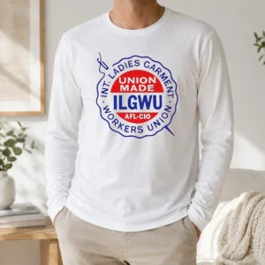 Pretty International Ladies Garment Workers Union ILGWU Union Made Afl Cio long sleeve shirt in classic fit