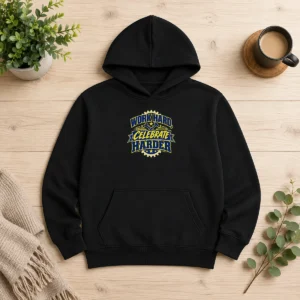 Top Labour Day Work Hard Celebrate Harder Vector Hoodie