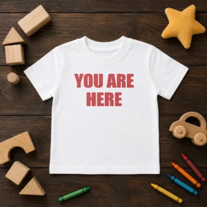 Good Cruz Beckham You Are Here Kids T-Shirt
