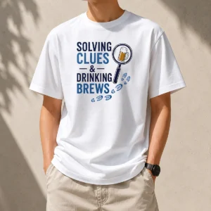 Nice Solving Clues And Drinking Brews Detective